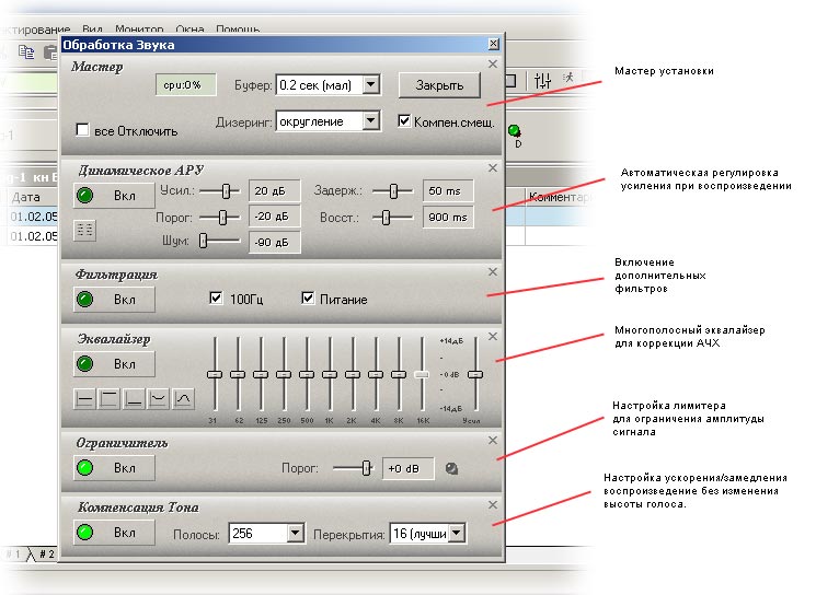 Sound Dialog